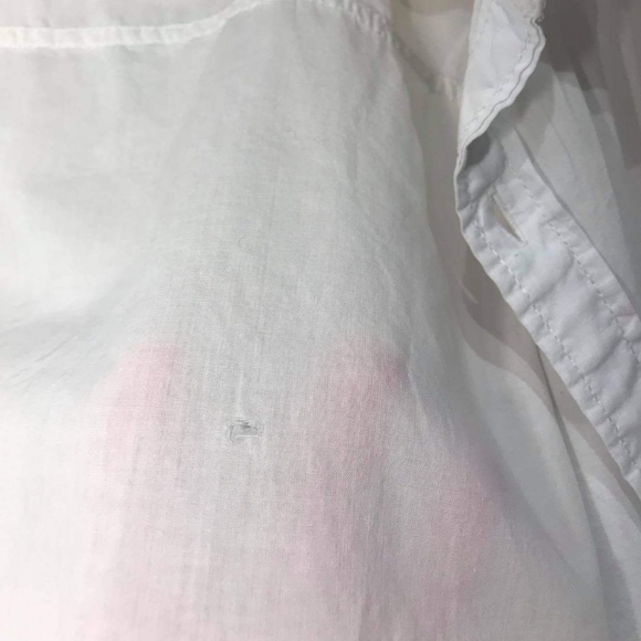 Oversized white button down shirt - Picture 6 of 7